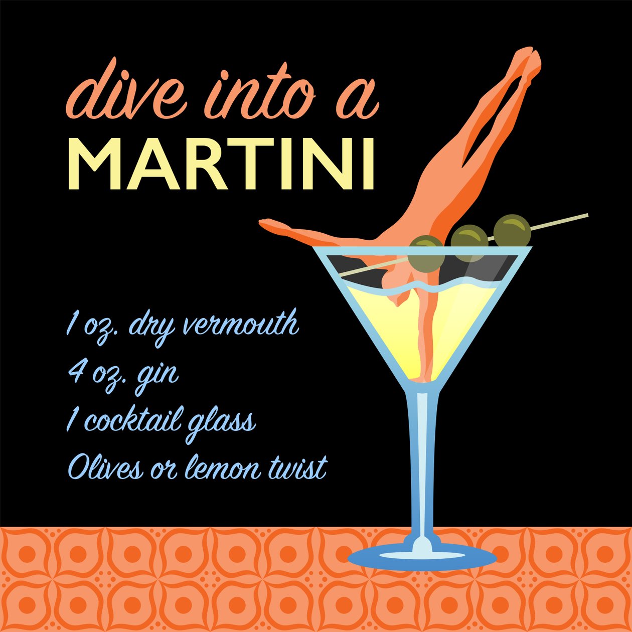 Klassinen Martini tekijältä Claire Huntley