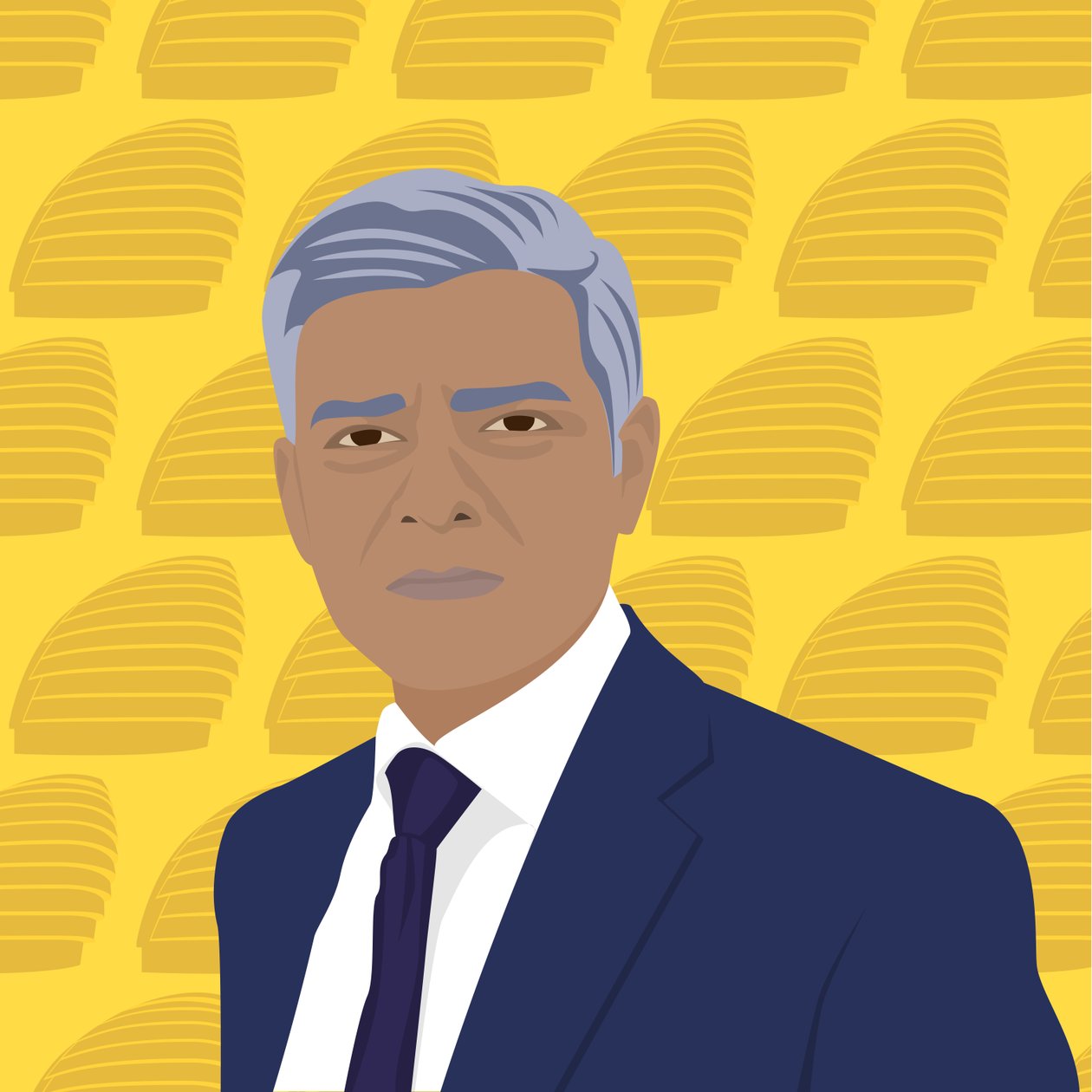 Sadiq Khan, Lontoon pormestari tekijältä Claire Huntley