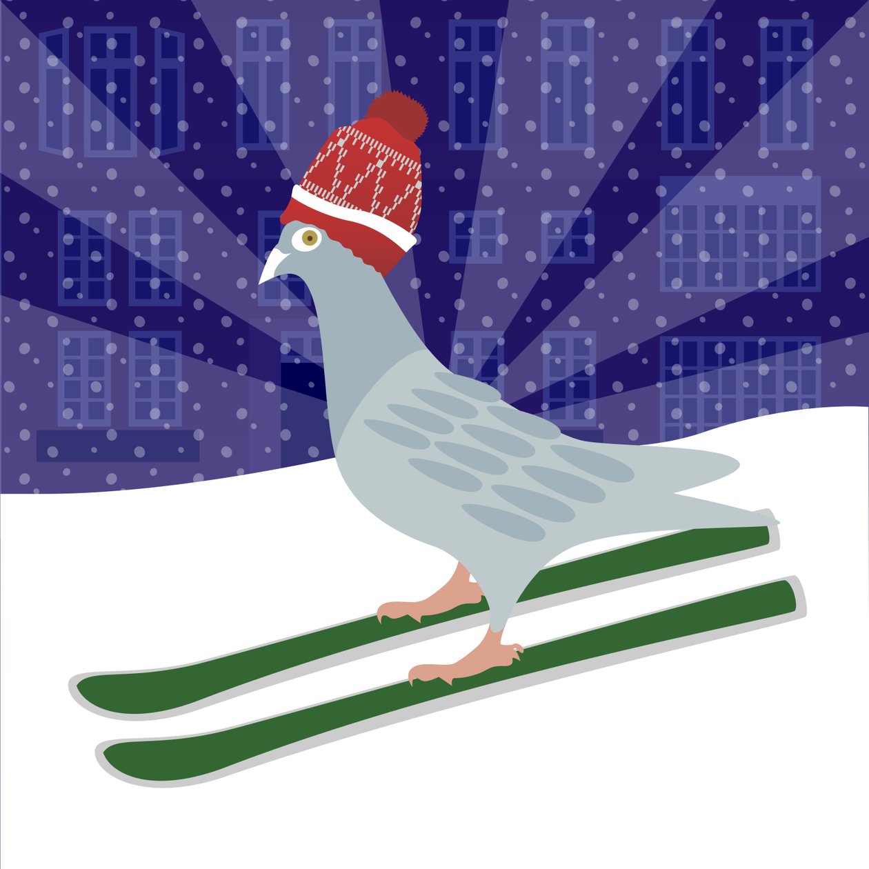 Hiihto Pigeon tekijältä Claire Huntley