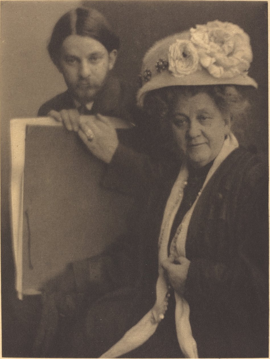 Alvin Langdon Coburn ja hänen äitinsä tekijältä Clarence H. White