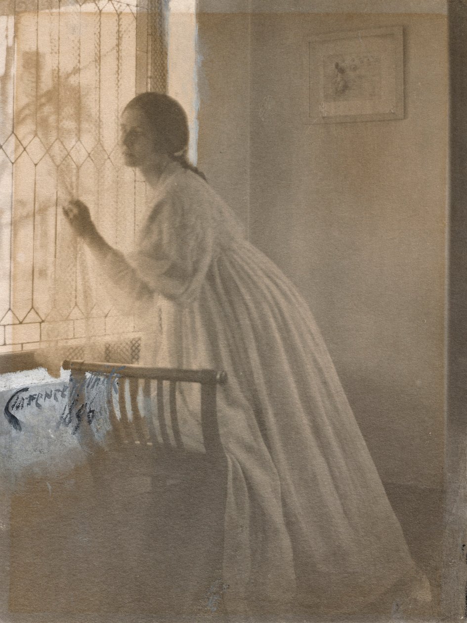 Ikkunalla, 1896. tekijältä Clarence H. White