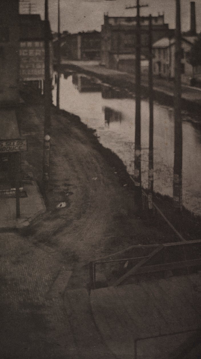Telegraph Poles, 1898. tekijältä Clarence H. White