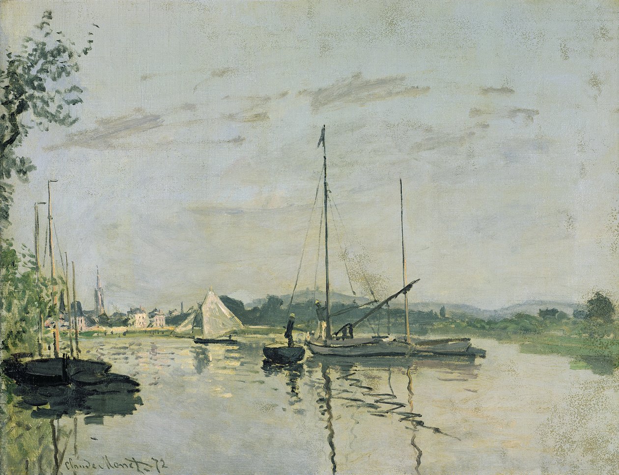 Argenteuil, 1872 tekijältä Claude Monet