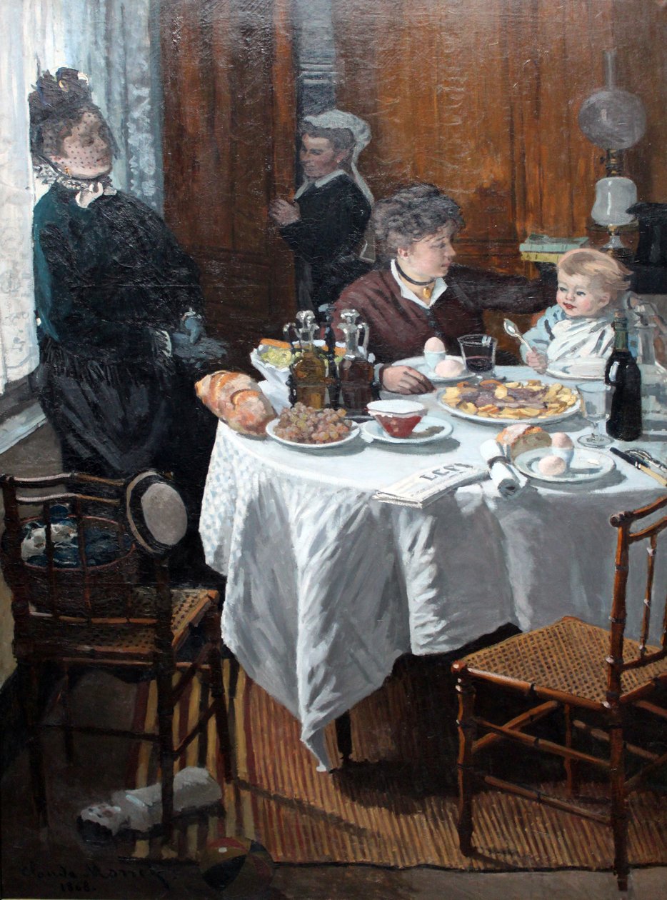 Das Mittagessen tekijältä Claude Monet