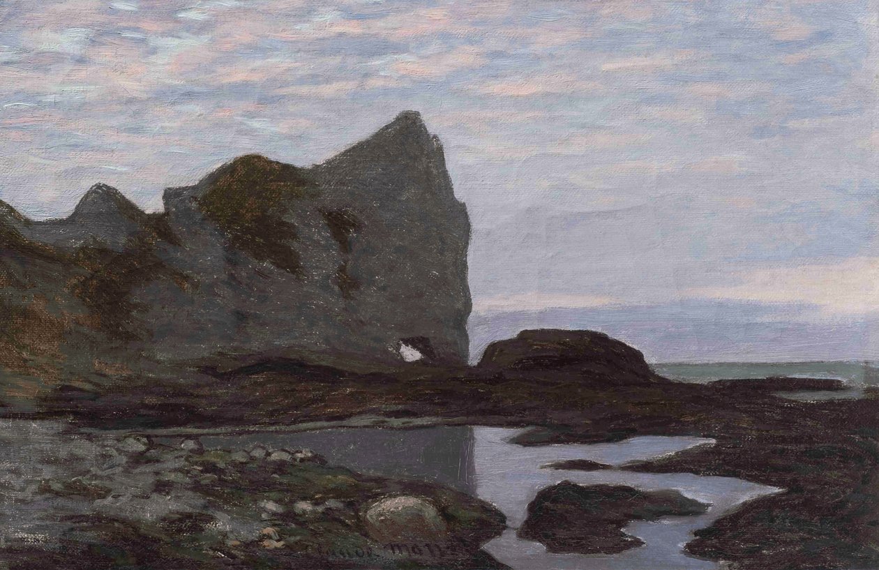 Etretat tekijältä Claude Monet