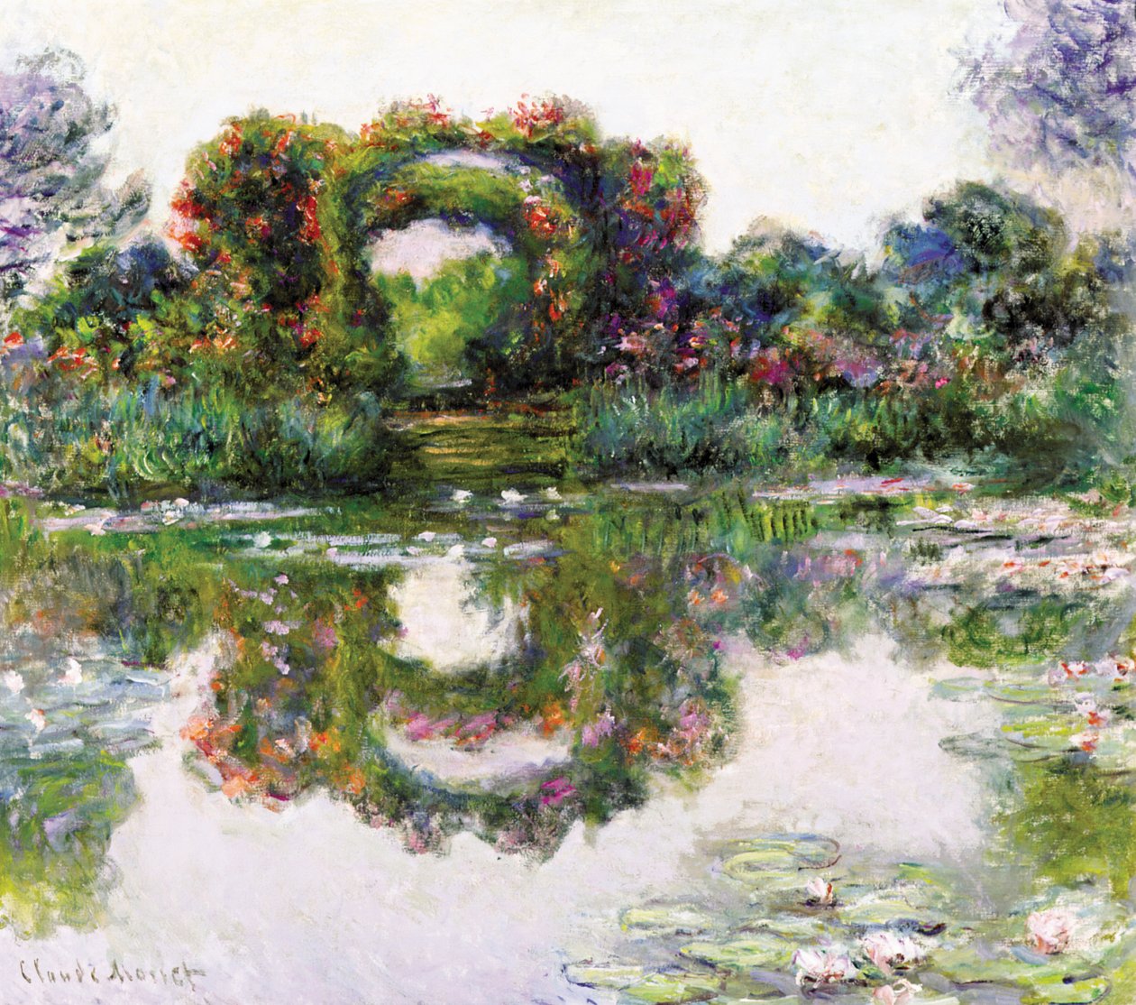 Kukkivat kaaret, Giverny.JPG tekijältä Claude Monet