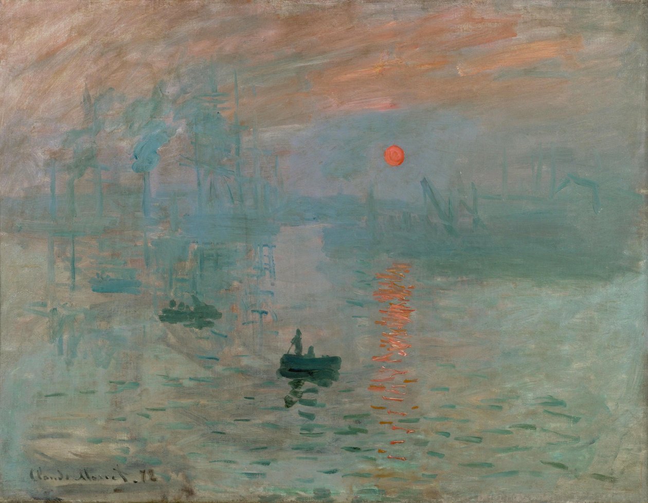 Vaikutus, auringonnousu tekijältä Claude Monet