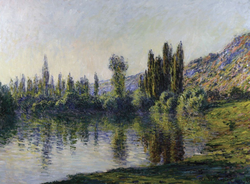 Seine Vétheuilissa tekijältä Claude Monet