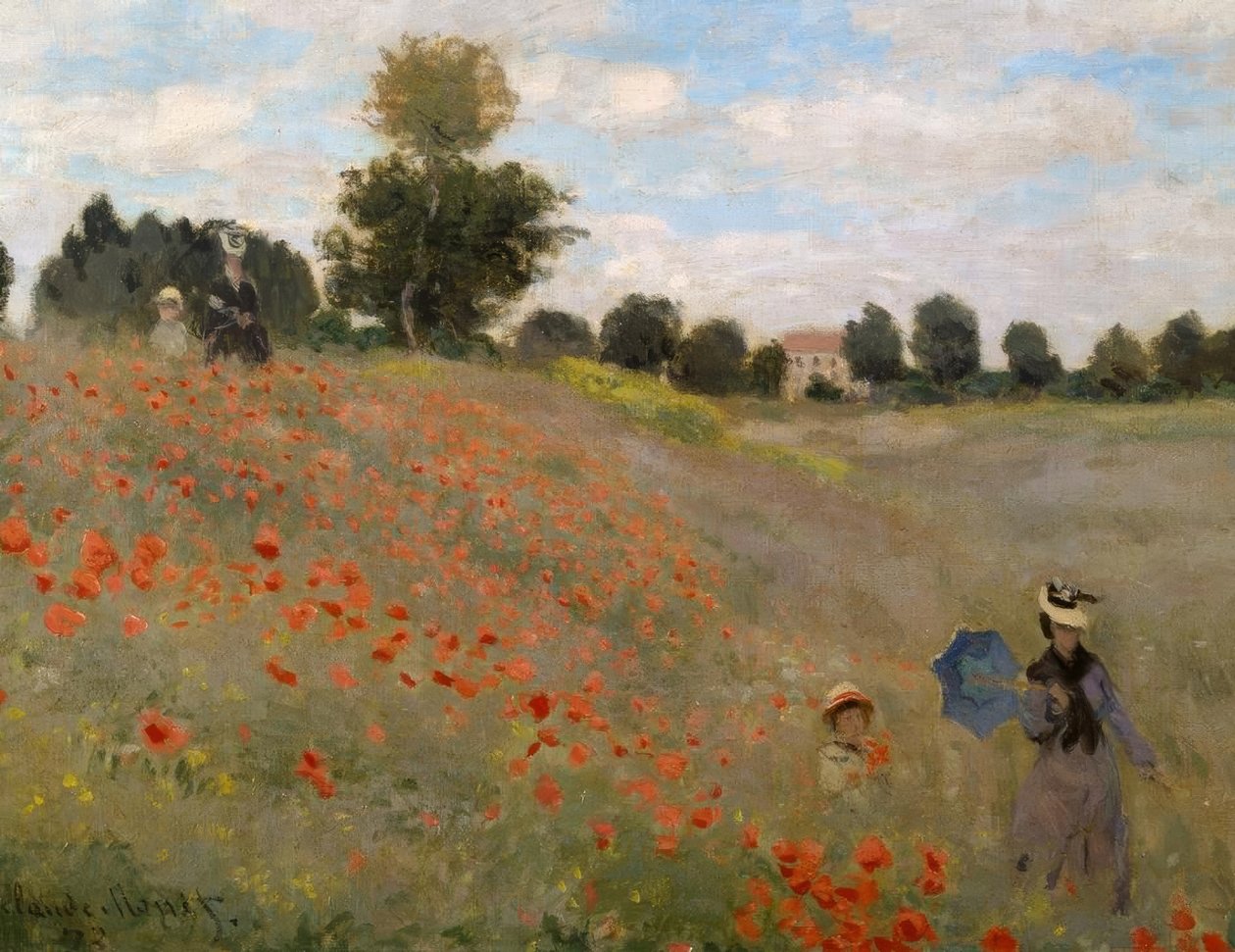 Les Coquelicots à Argenteuil tekijältä Claude Monet