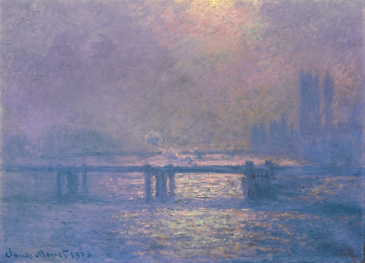 Lontoo, 1903 tekijältä Claude Monet
