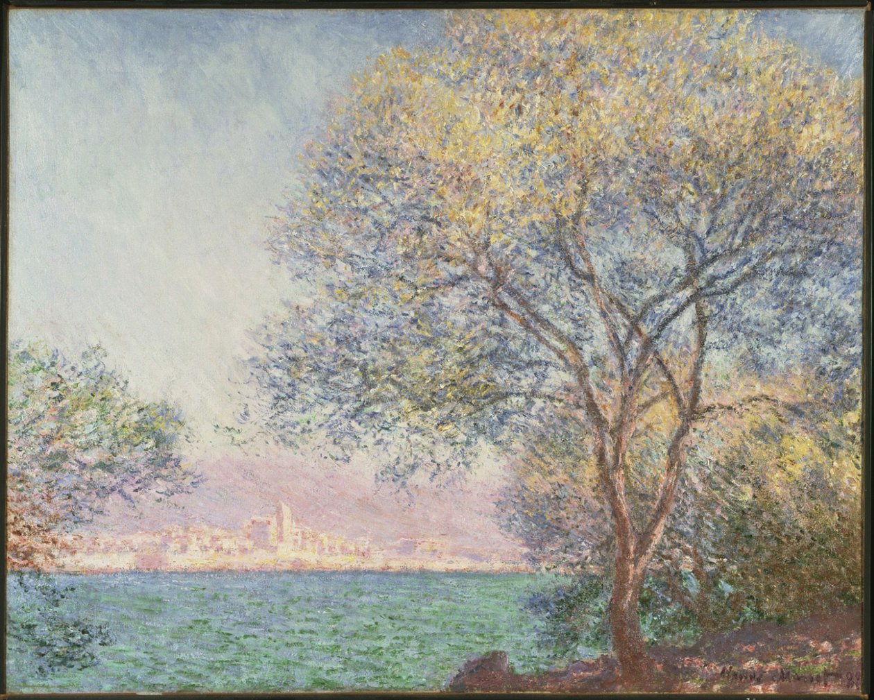 Huomenta Antibesissa tekijältä Claude Monet