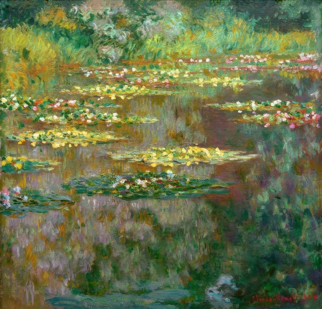 Nymphéas (Seerosen) tekijältä Claude Monet