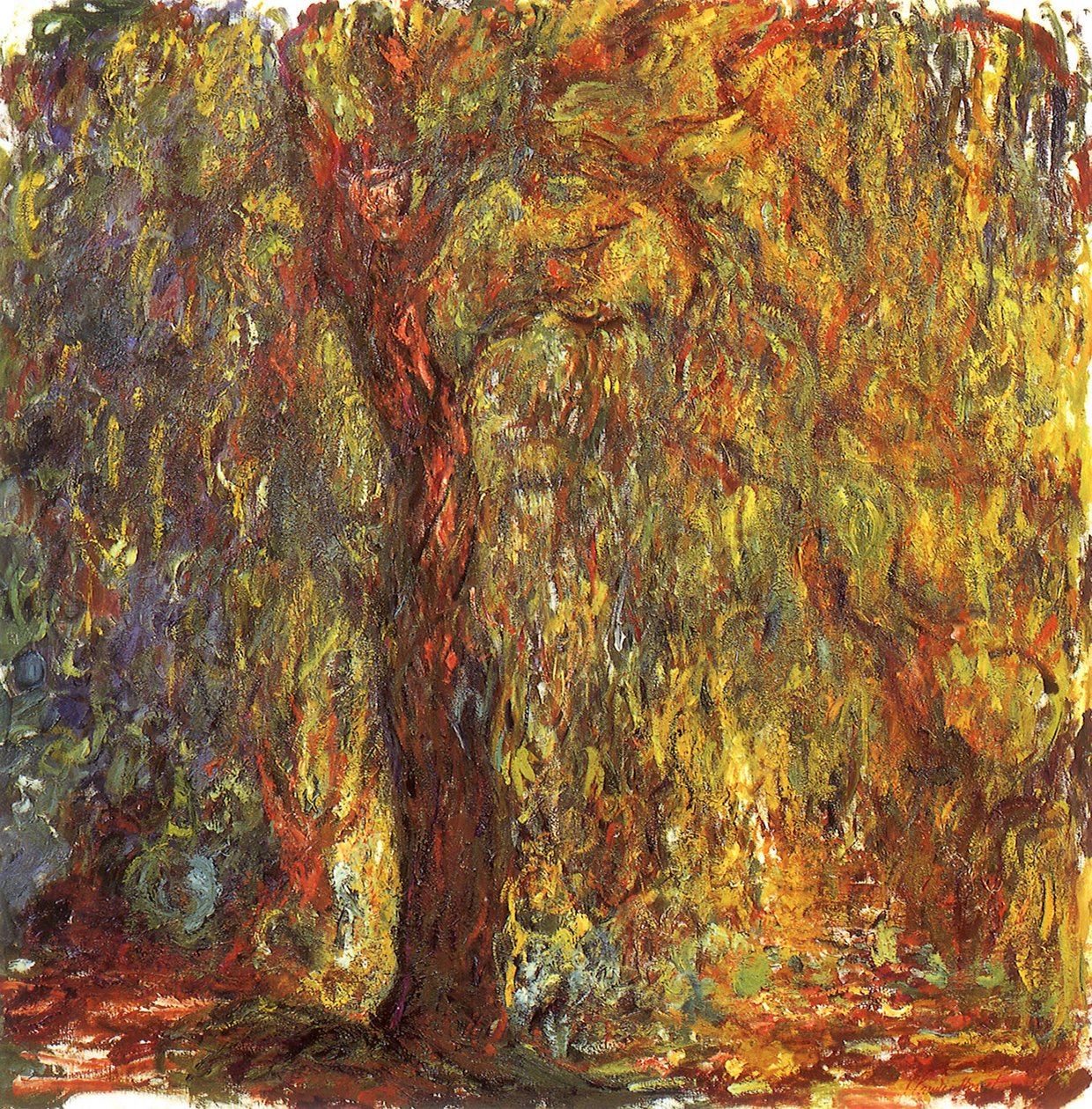 Saule pleureur tekijältä Claude Monet