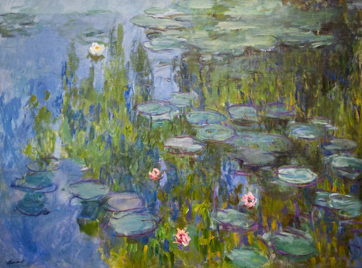 Seerosen tekijältä Claude Monet