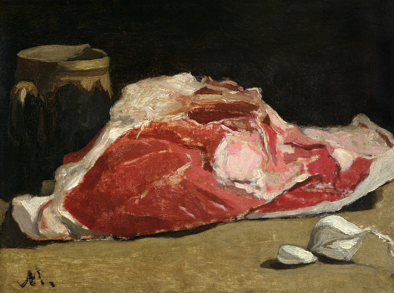 Still Life, The Joint of Meat, 1864 tekijältä Claude Monet