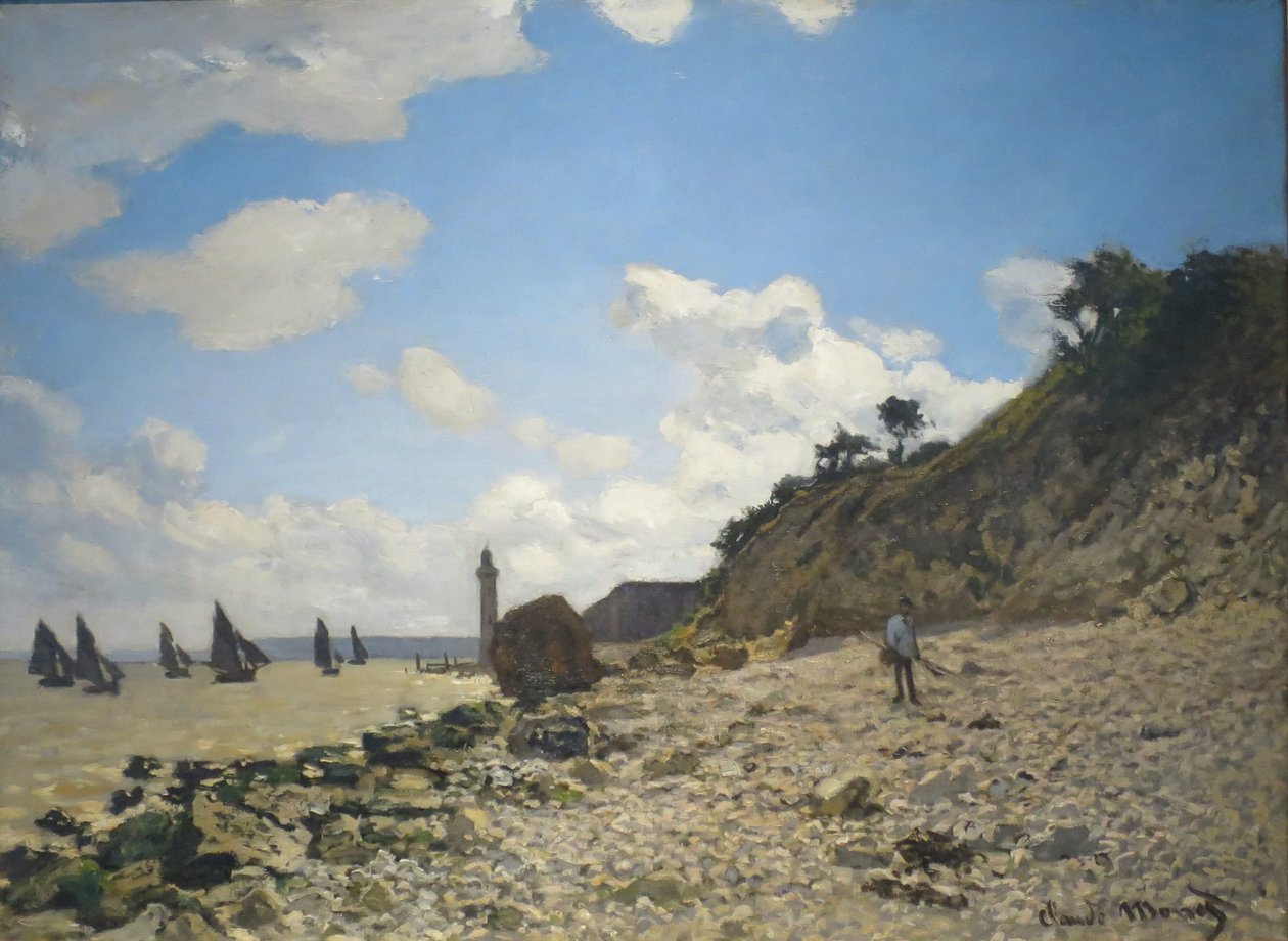Ranta Honfleurissa tekijältä Claude Monet
