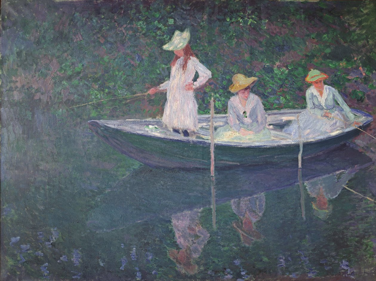 Vene Givernyssä, n. 1887 tekijältä Claude Monet