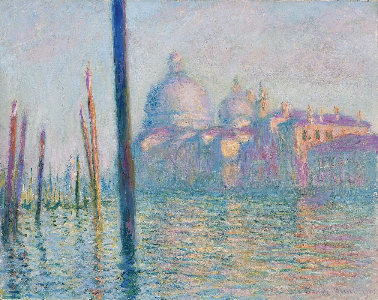 Suuri kanava tekijältä Claude Monet