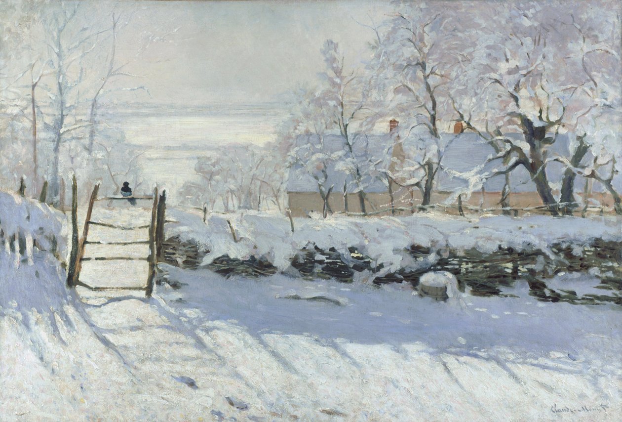 Harakka tekijältä Claude Monet