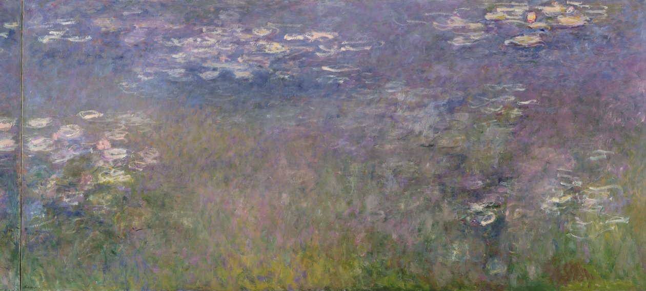 Vesililjat (Agapanthus) n. 1915-26 tekijältä Claude Monet