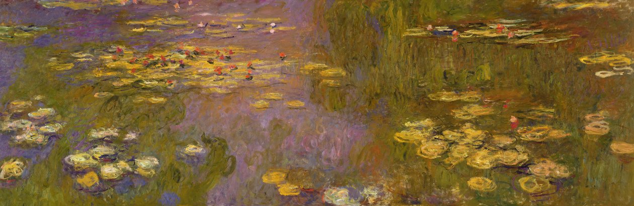 Vesililjat (Nymphéas), n. 1915-26 tekijältä Claude Monet