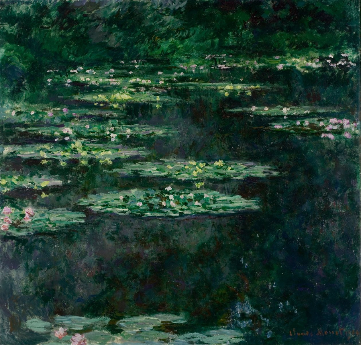 Vesililjat tekijältä Claude Monet