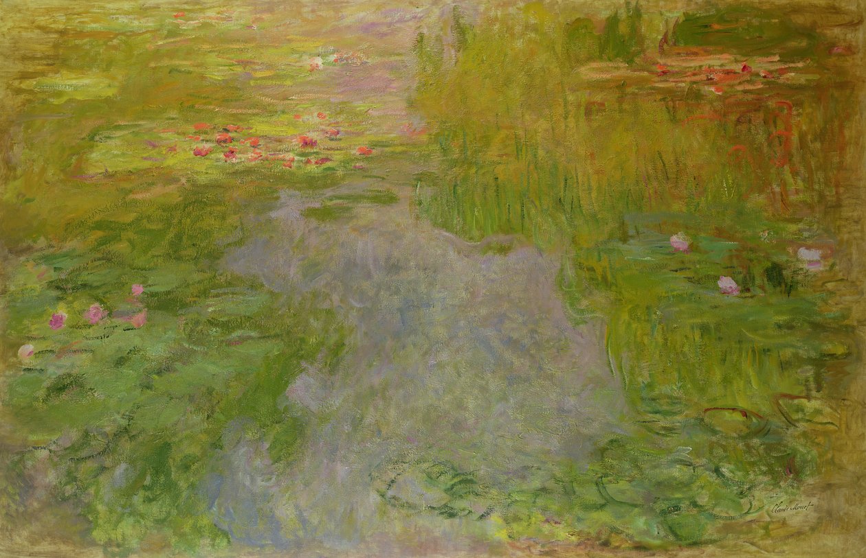 Lummet, n. 1919 tekijältä Claude Monet