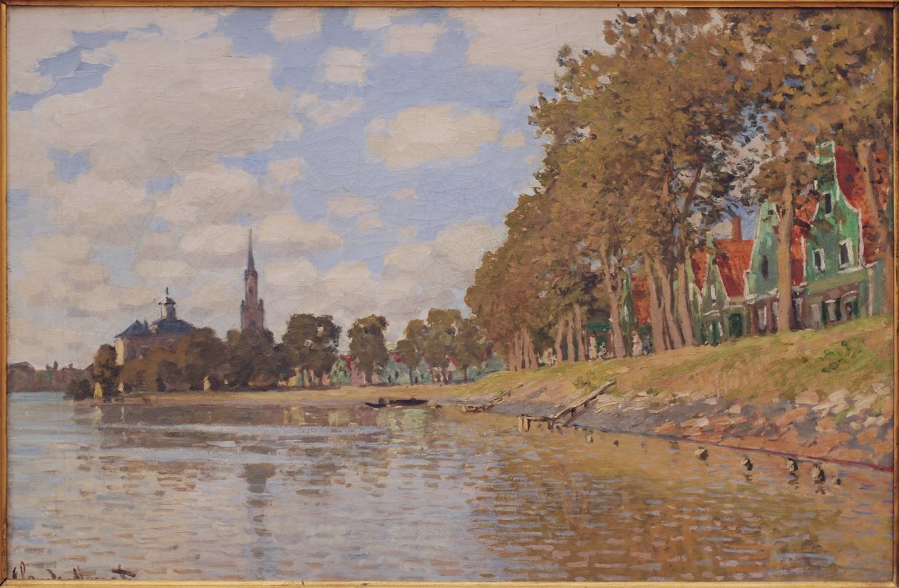 Zaandam (Alankomaat) tekijältä Claude Monet