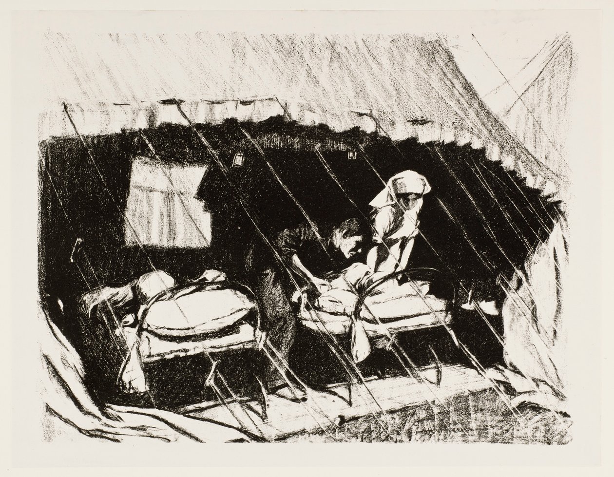 "Uhreiden selvitysasema Ranskassa", 1917 tekijältä Claude Allin Shepperson