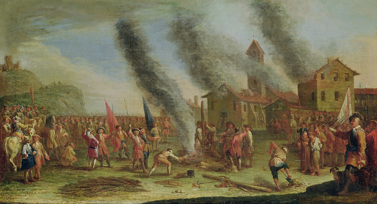 Sodan kurjuutta. Pyre tekijältä Claude Callot