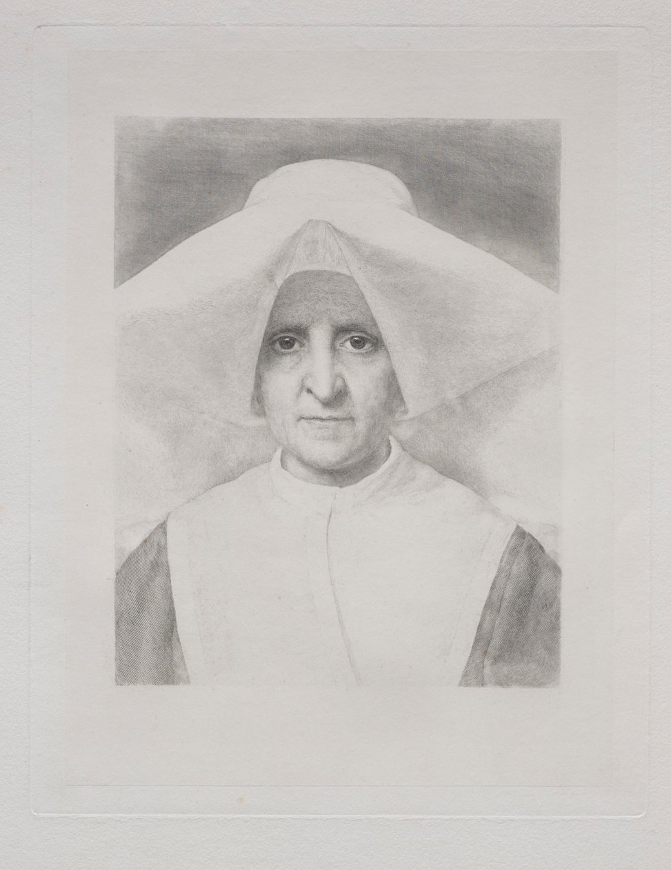 Sisar Rosalie, näkymä edestä. tekijältä Claude Ferdinand Gaillard