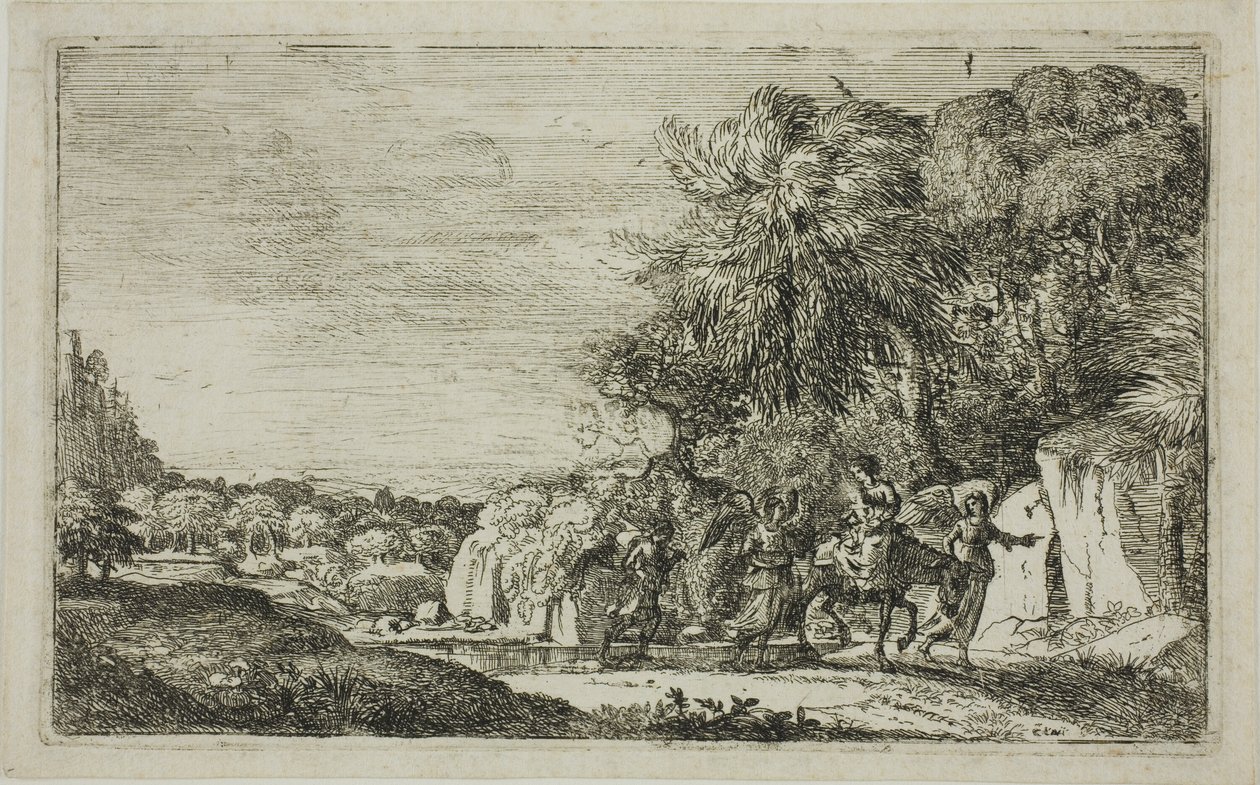 Lento Egyptiin tekijältä Claude Lorrain