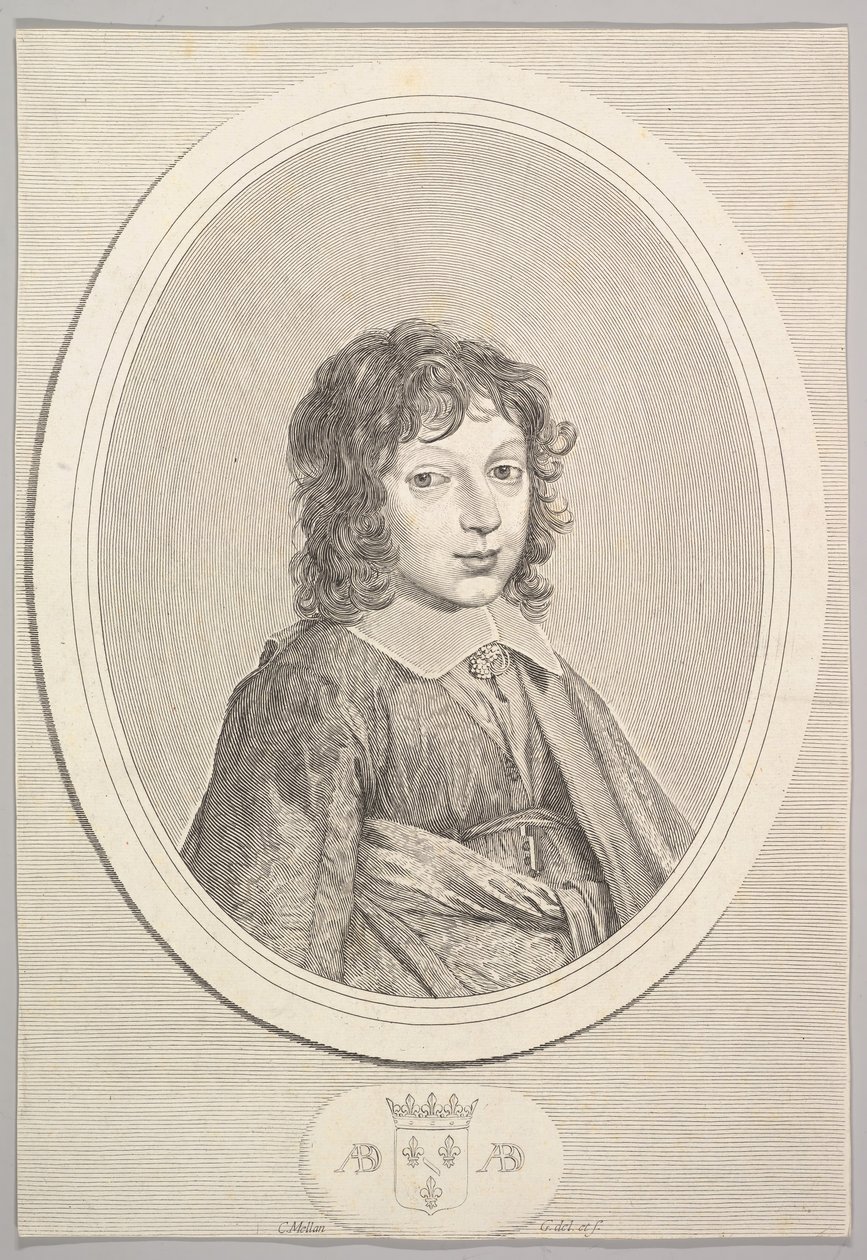 Armand de Bourbon, Contin prinssi. tekijältä Claude Mellan