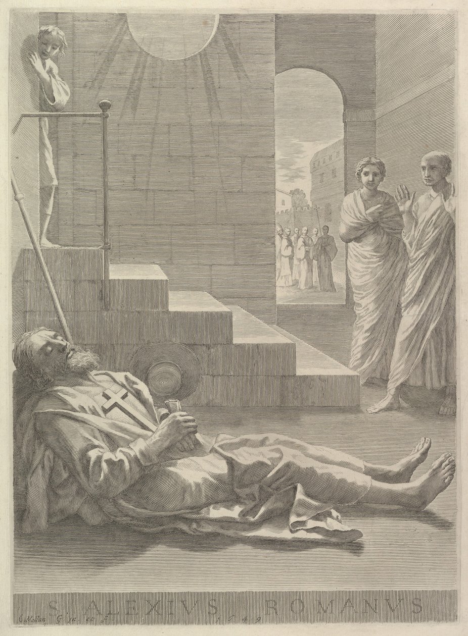 Pyhä Aleksis, 1649. tekijältä Claude Mellan
