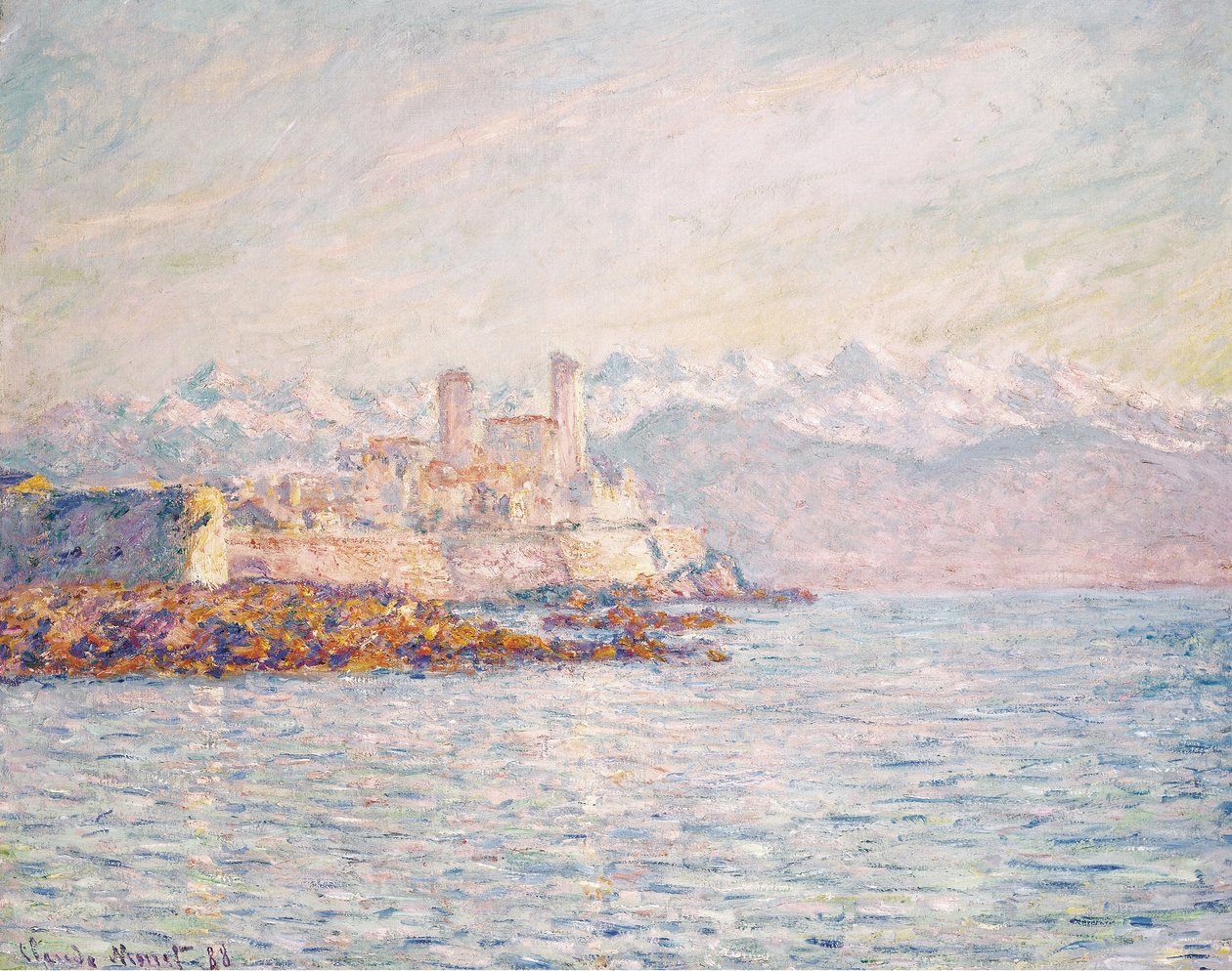 Antibes, 1888. tekijältä Claude Monet