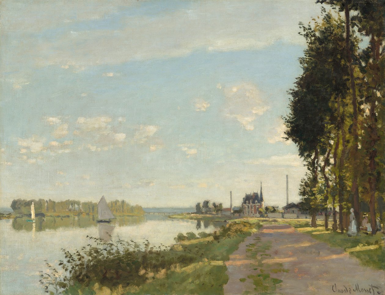 Argenteuil, c. 1872. tekijältä Claude Monet