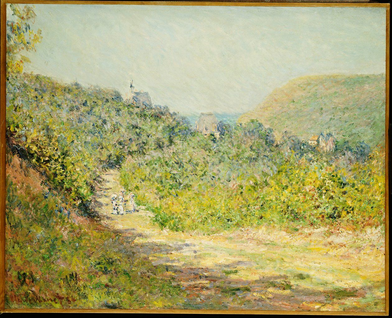 Pienessä Dallesissa, 1884 tekijältä Claude Monet