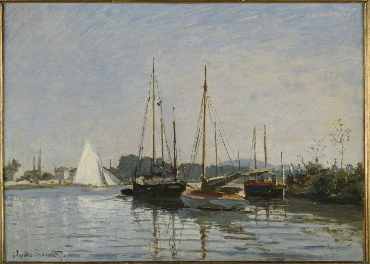 Bateaux de plaisance, Argenteuil tekijältä Claude Monet