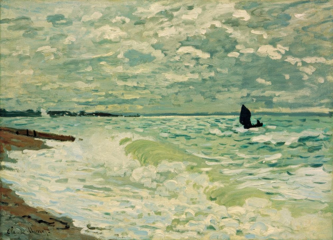 Meri Sainte-Adressessa tekijältä Claude Monet