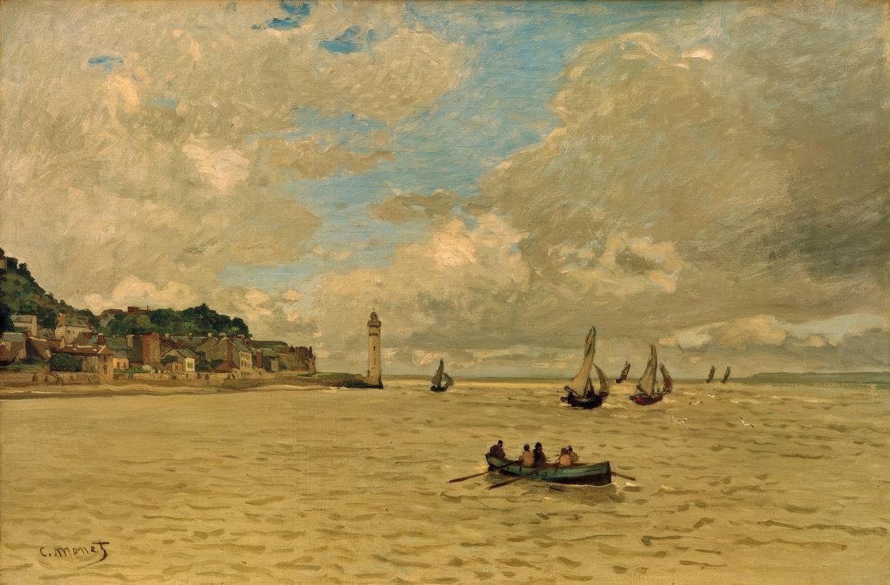 Honfleurin majakka tekijältä Claude Monet