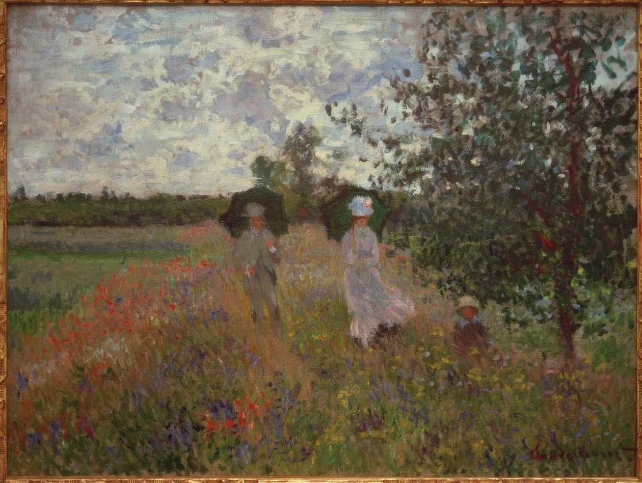 En Promenade pres d’Argenteuil tekijältä Claude Monet