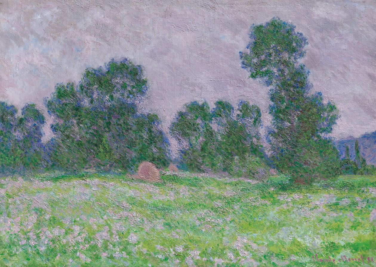 Kukkaniitty Givernyssä tekijältä Claude Monet