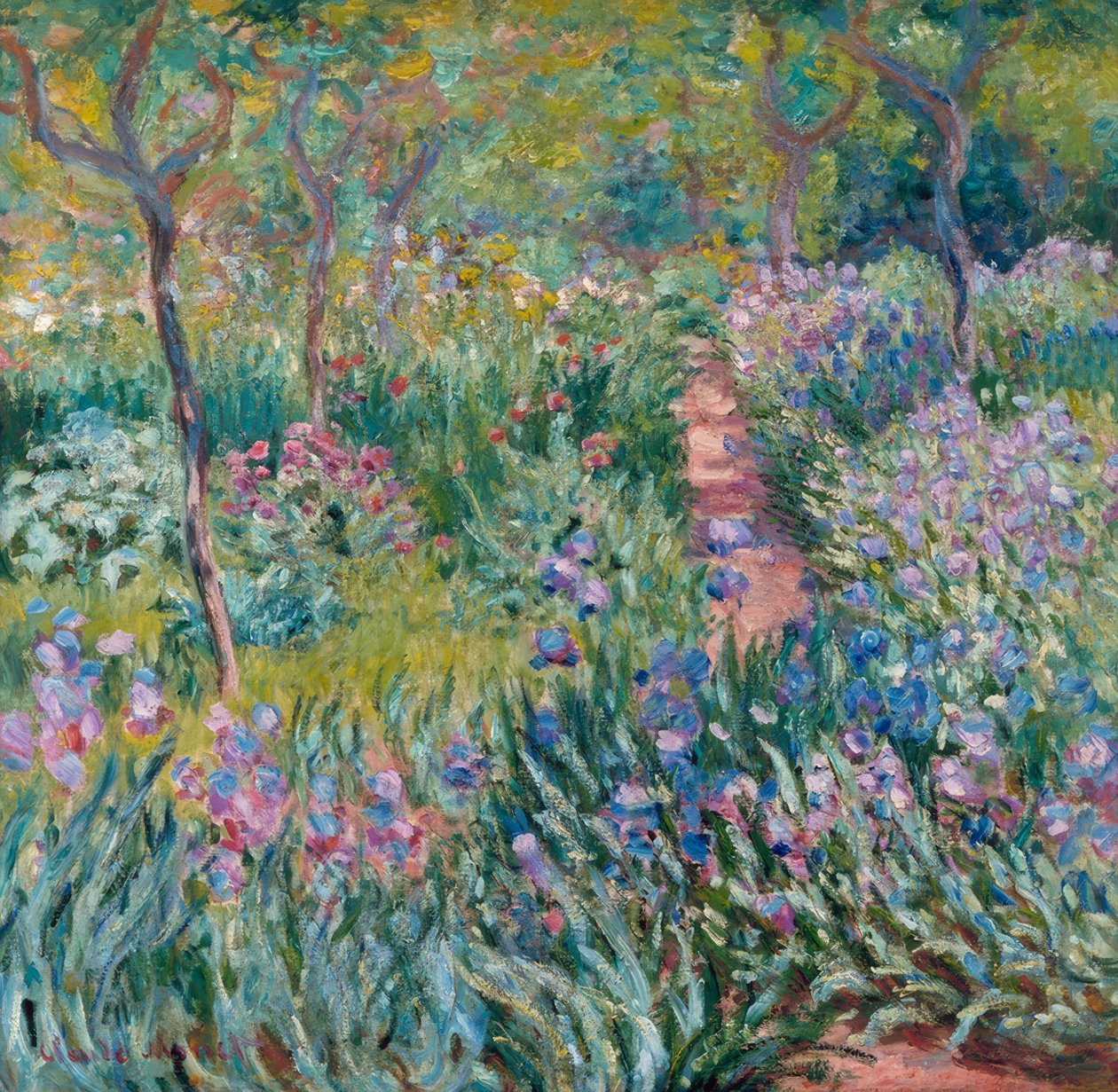 Giverny, Le Printemps (Der Frühling, Giverny) tekijältä Claude Monet