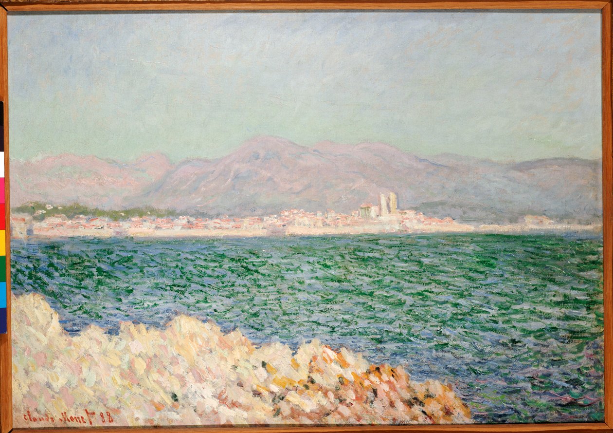 Antibesinlahti, 1888 tekijältä Claude Monet