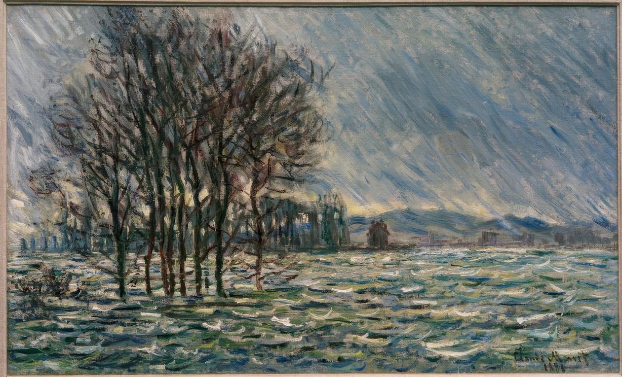 Tulva tekijältä Claude Monet