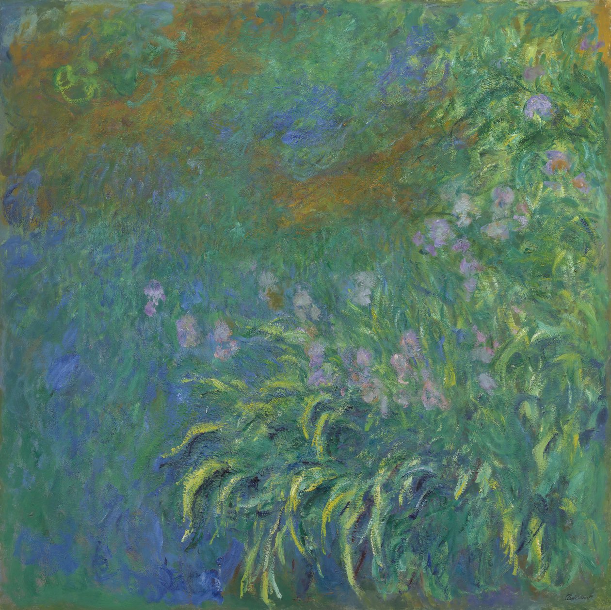 Irikset, 191417. tekijältä Claude Monet
