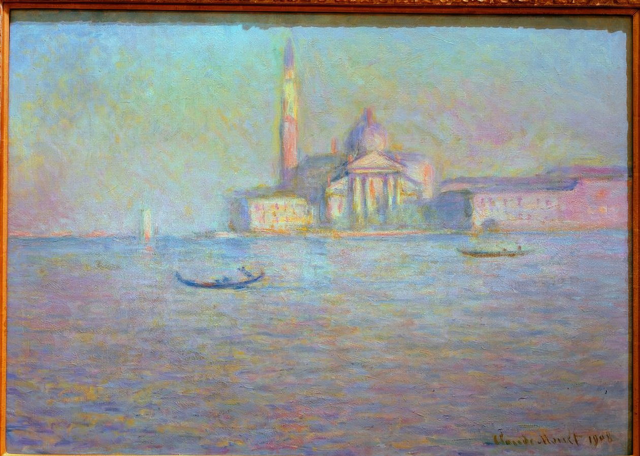 Pyhän George Majorin kirkko tekijältä Claude Monet