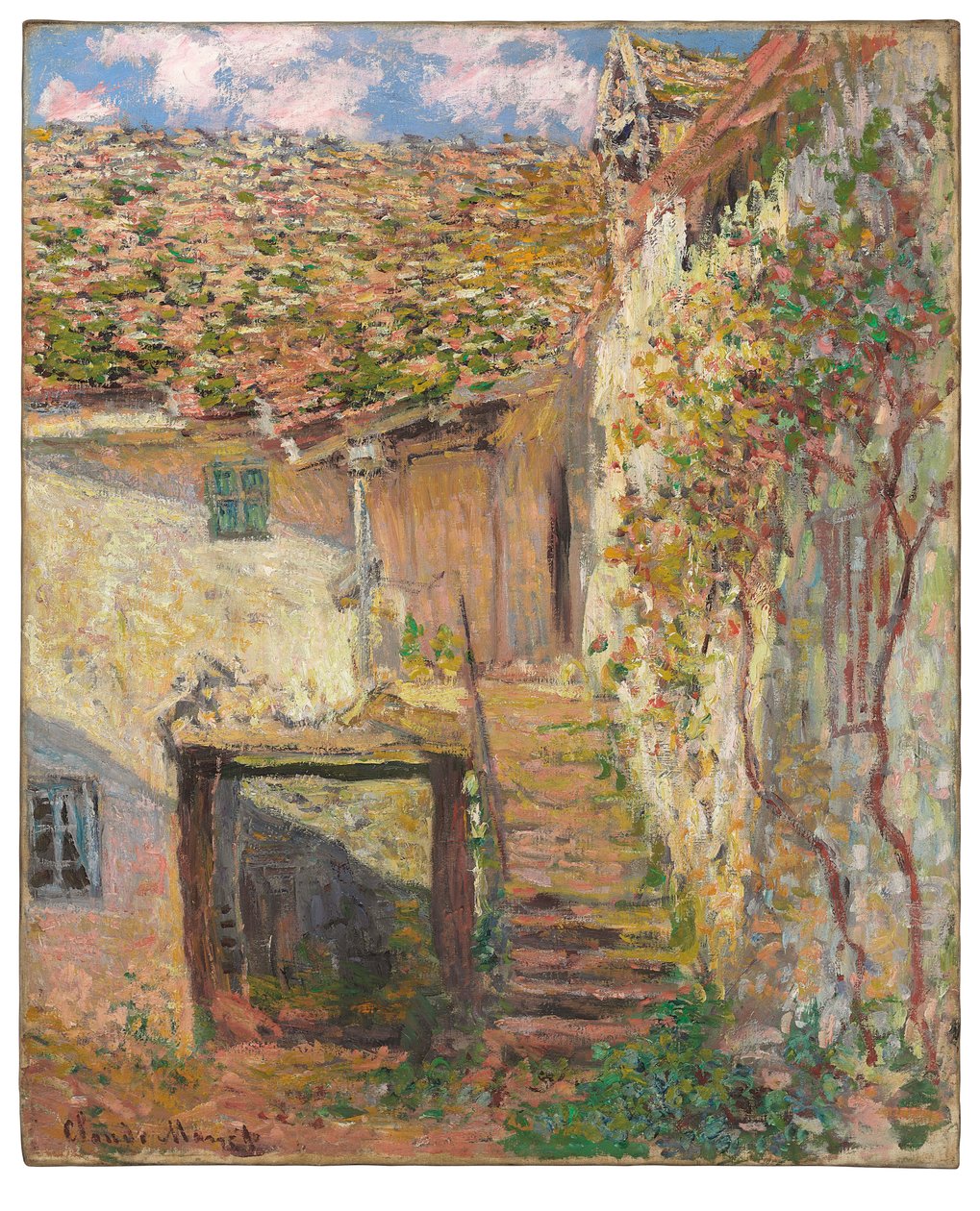 Portaat, 1878 tekijältä Claude Monet