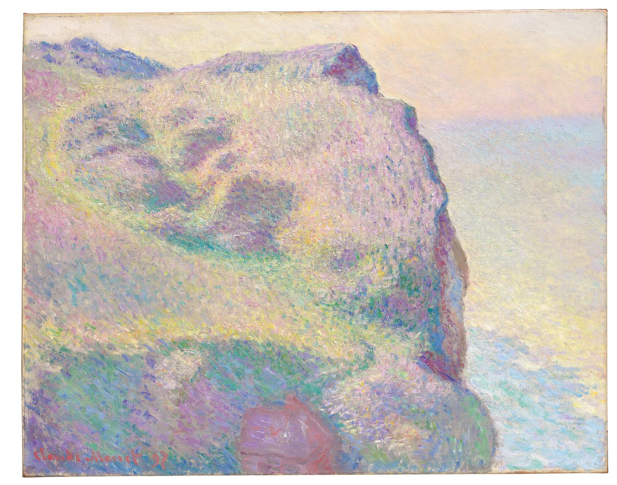 Pointe du Petit Ailly, 1897 tekijältä Claude Monet