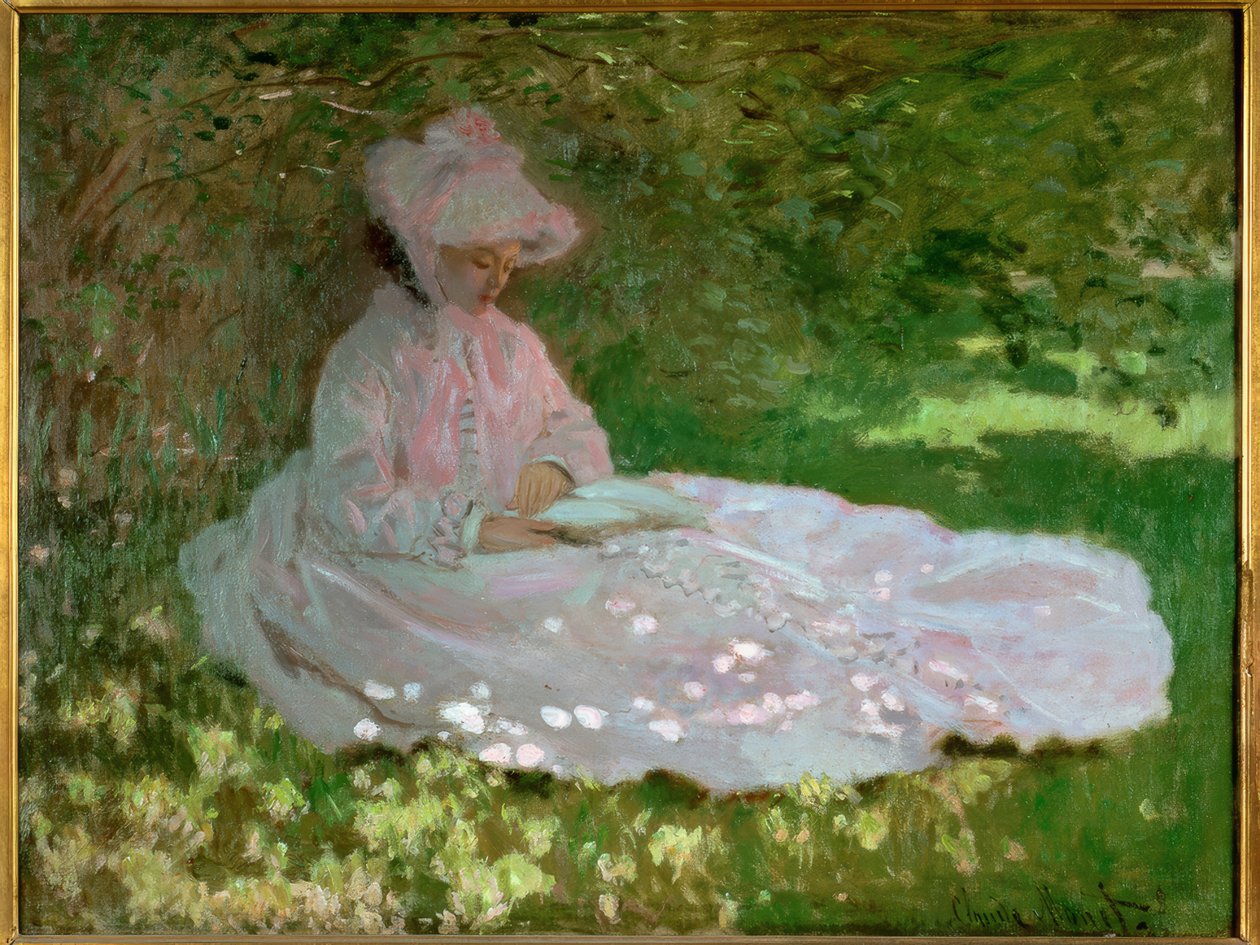 La liseuse tekijältä Claude Monet
